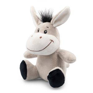 Plüschesel als Kundenpräsent